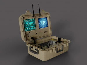Transmitter Console 3D Model