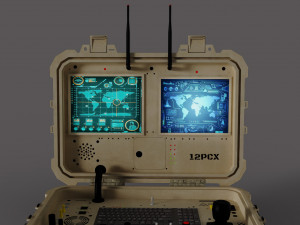 Transmitter Console 3D Model