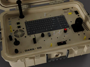Transmitter Console 3D Model