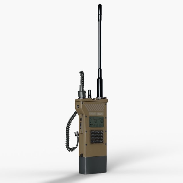 DICOM RF23 Radio 3D Model .c4d .max .obj .3ds .fbx .stl .blend