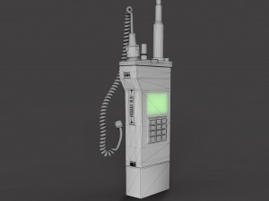 DICOM RF23 Radio 3D Model