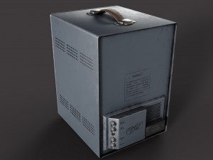 Oscilloscope Modelo 3D