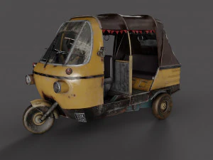 TUK-TUK 3D Model