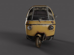 TUK-TUK 3D 模型