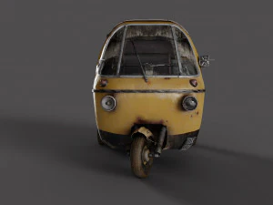 TUK-TUK 3D Model