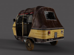 TUK-TUK 3D 模型