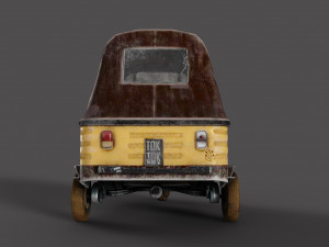 TUK-TUK 3D 模型
