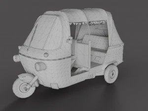 TUK-TUK 3D Model