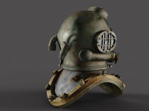 Diving Helmet 3D Model