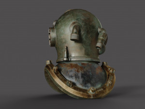 Diving Helmet 3D Model