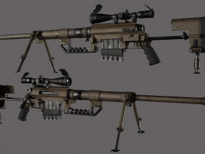Weapon collection 3D Model