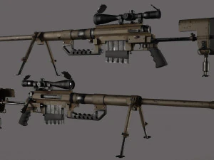 武器收藏 3D 模型