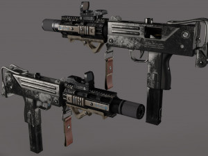 Weapon collection 3D Model