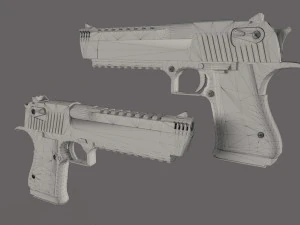 武器收藏 3D 模型