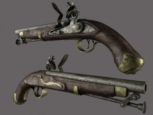 Weapon collection 3D Model