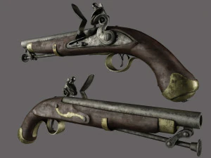 武器收藏 3D 模型