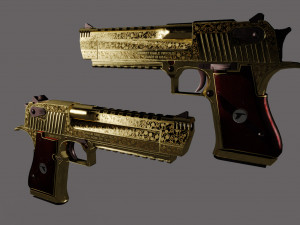 Weapon collection 3D Model