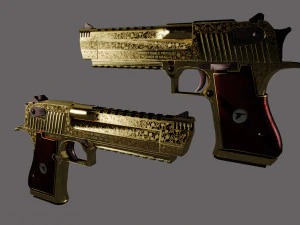 武器收藏 3D 模型