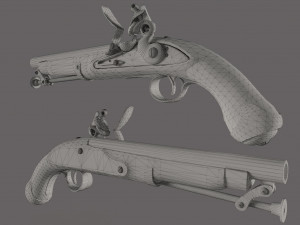 Weapon collection 3D Model