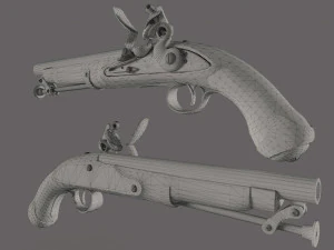 武器收藏 3D 模型