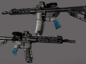 武器收藏 3D 模型