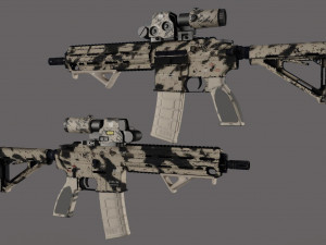 Weapon collection 3D Model