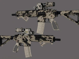 武器收藏 3D 模型