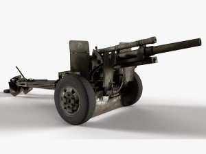 Howitzer M101A1 3D Model