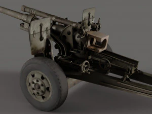 Obusier M101A1 Modèle 3D