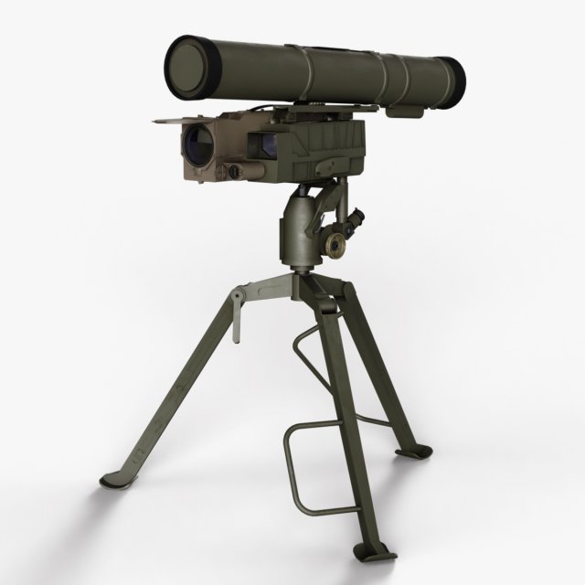 9M133 Kornet Modelo 3D .c4d .max .obj .3ds .fbx .stl .blend 