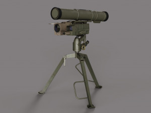 9M133 Kornet Modelo 3D