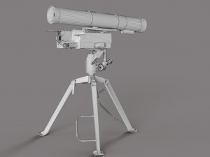 9M133 Kornet Modelo 3D