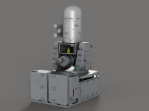 Phalanx CIWS Modelo 3D