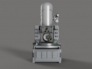 Phalanx CIWS Modelo 3D