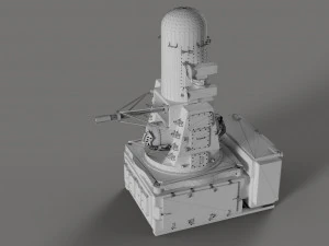 Phalanx CIWS 3D Model