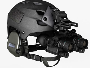 Helmet - Protec alpha-bravo 3D Model