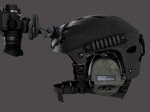 Helmet - Protec alpha-bravo Model 3D