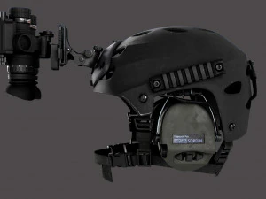 Helmet - Protec alpha-bravo 3D Model