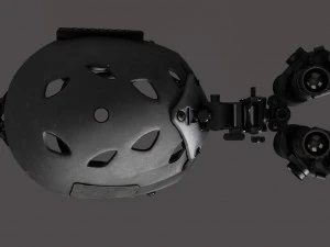 Helmet - Protec alpha-bravo 3D Model
