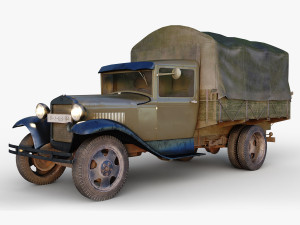 Gaz AA 3Dモデル
