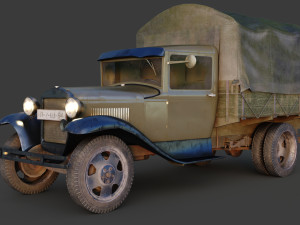 Gaz AA 3D Model