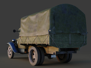 Gaz AA 3D Model