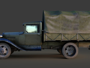 Gaz AA 3D Model