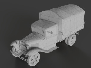 Gaz AA 3D Model