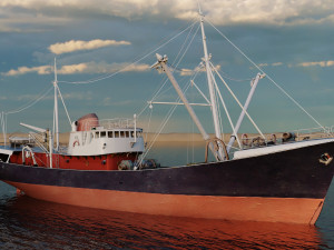 NorthSea Trawler Modello 3D