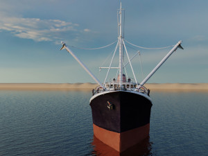 NorthSea Trawler Modello 3D