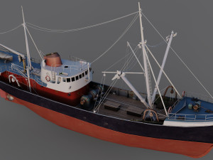 NorthSea Trawler Modello 3D