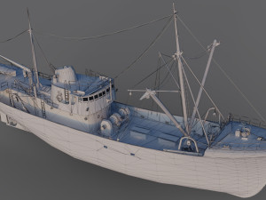 NorthSea Trawler Modello 3D
