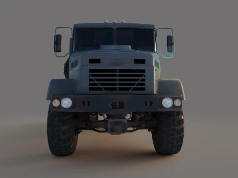 Military Truck 3D Model