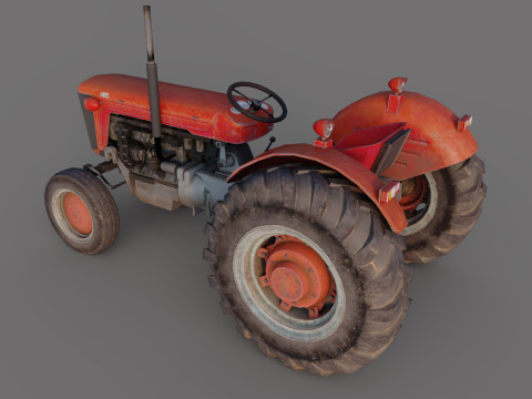 Tractor 3D 모델